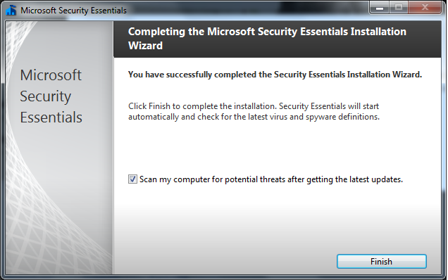 Downloading And Installing Microsoft Security Essentials - ElMajdal.net