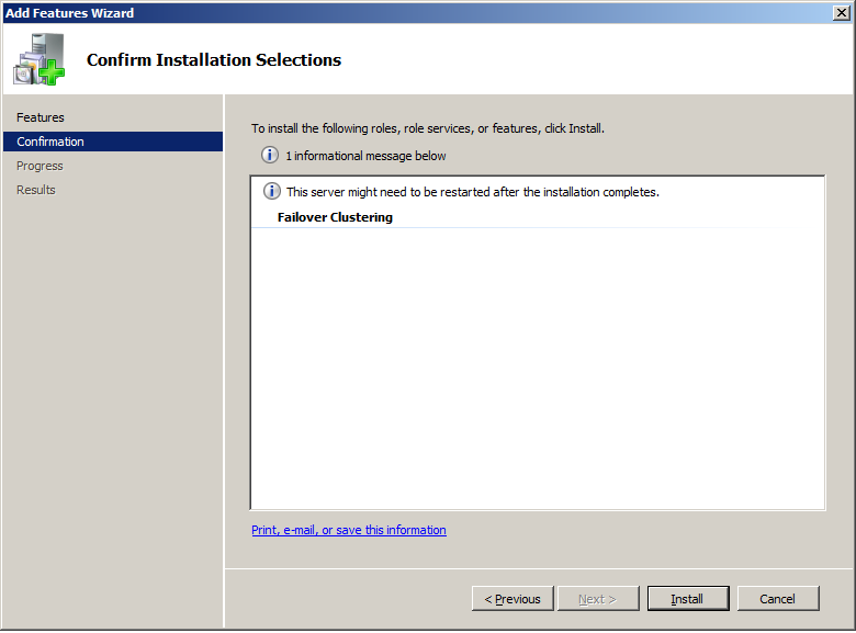 Installing Failover Clustering With Windows Server 2008 R2 - ElMajdal.net