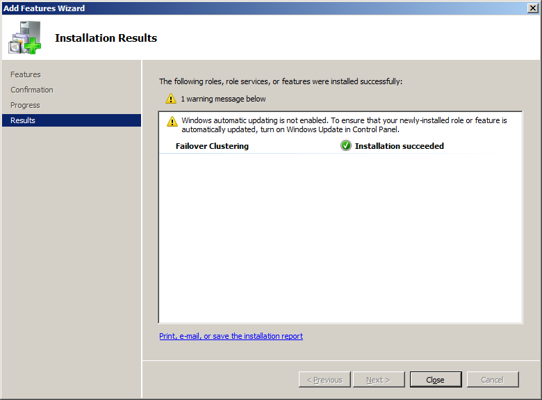 Installing Failover Clustering With Windows Server 2008 R2 - ElMajdal.net