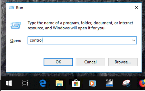 How to Open Control Panel in Windows 10