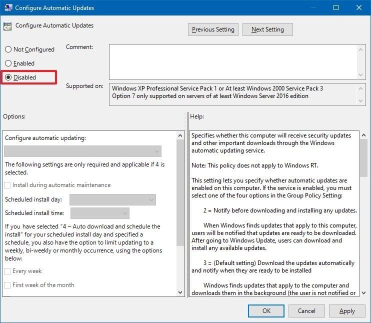 How To Disable Or Turn Off Automatic Windows Update In Windows 10 How To Disable Or Turn Off Automatic Windows Update In Windows 10