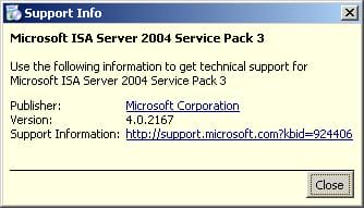 ISA Firewall Quick Tip : How To Determine Which Service Pack is ...