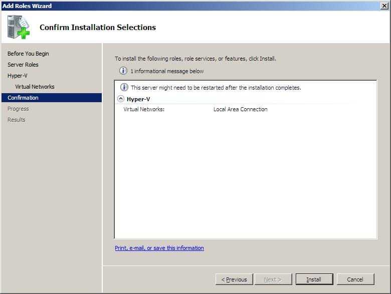Installing Hyper-V and Deploying Windows Server 2008 as Your First ...