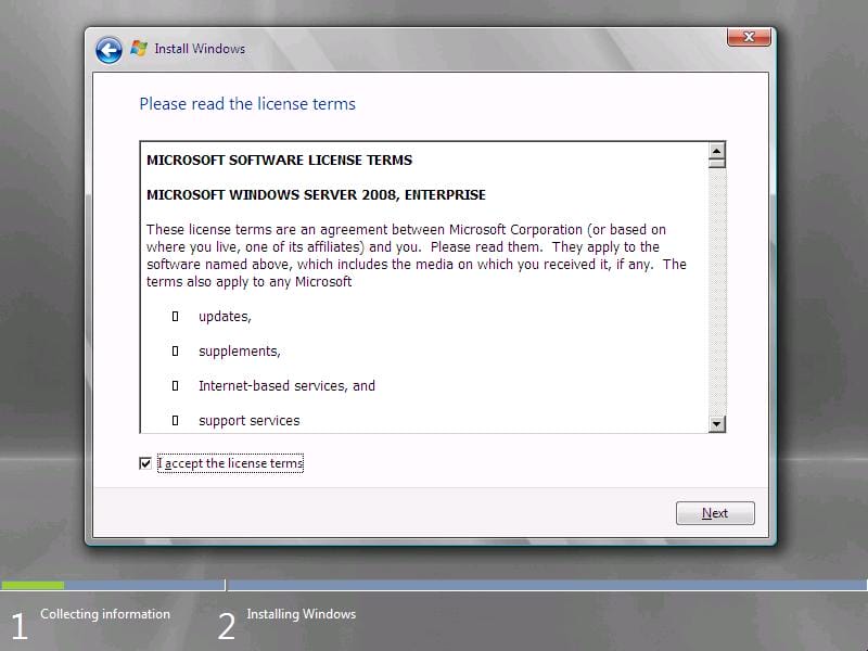 Installing Windows Server 2008 Server Core - ElMajdal.net