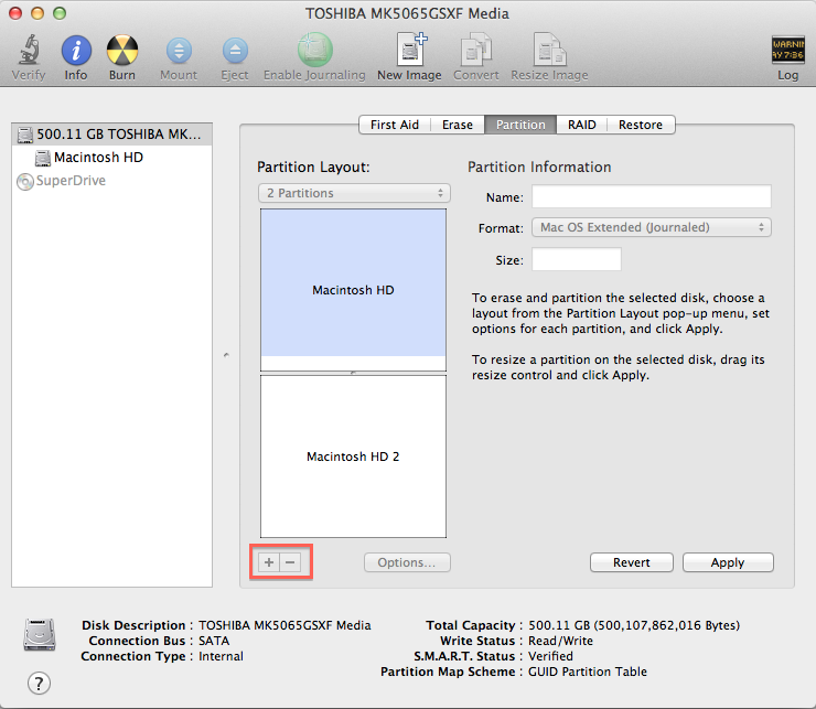 How To Partition Hard Disk in MAC OSX - ElMajdal.net