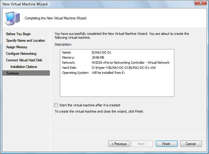 Installing Hyper-V and Deploying Windows Server 2008 as Your First ...