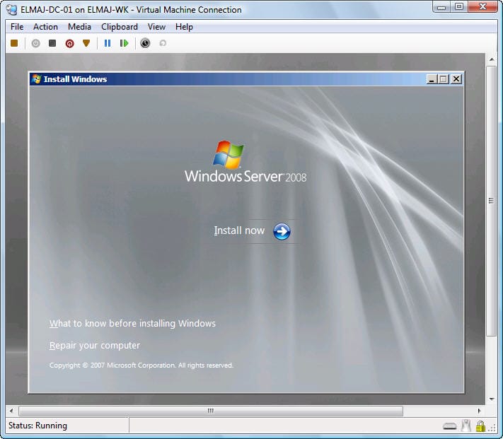 Installing Hyper-V and Deploying Windows Server 2008 as Your First ...