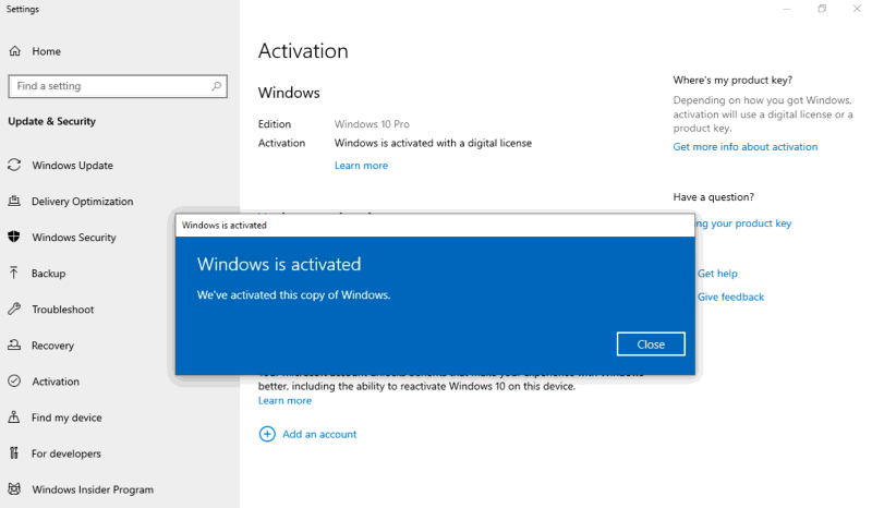 How to Activate Windows 10