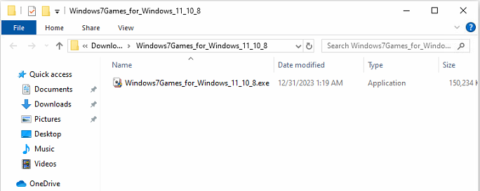 How To Install Windows 7 Games In Windows 10/11